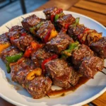 Ava's Birthday Beef Skewers