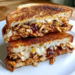 BBQ Chicken Grilled Cheese