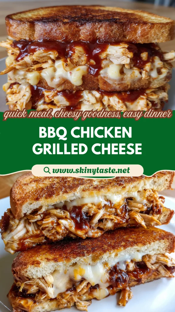BBQ Chicken Grilled Cheese