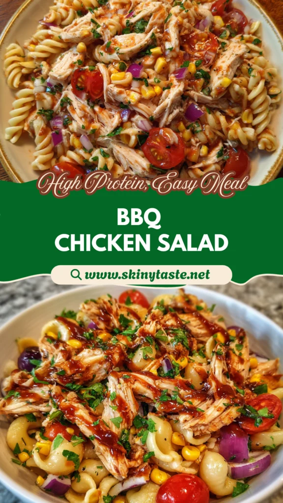 BBQ Chicken Pasta Salad