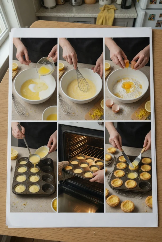 Baby Lemon Impossible Pies