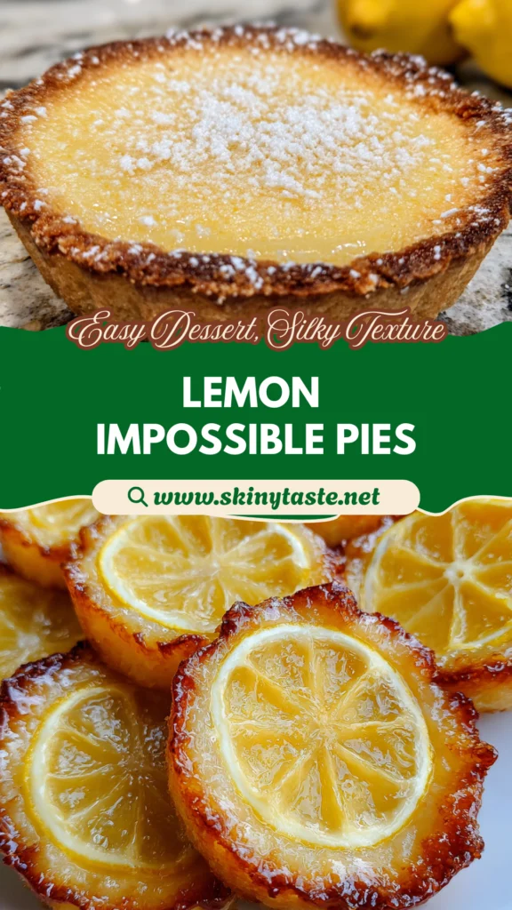 Baby Lemon Impossible Pies
