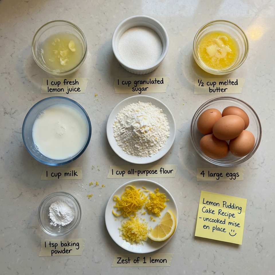 Baby Lemon Impossible Pies