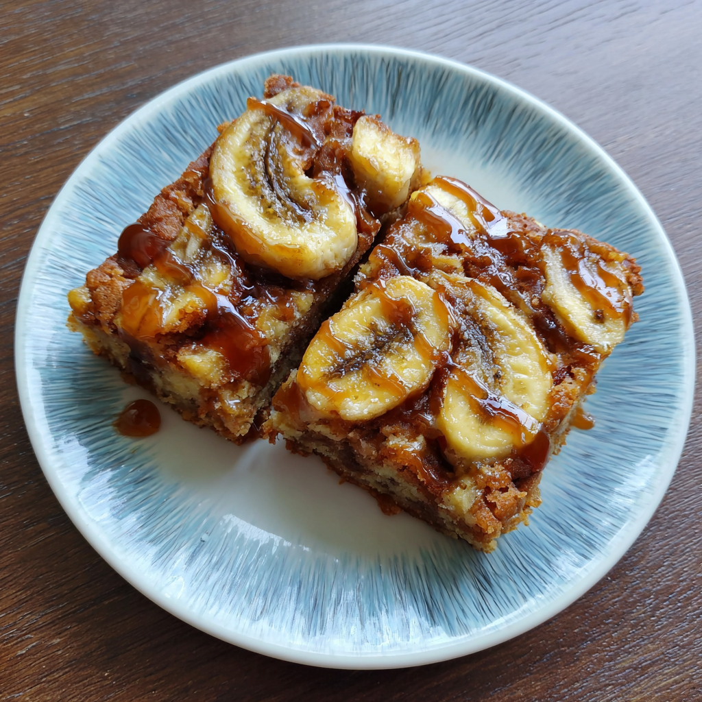 Moist Banana Blondies – Easy Chewy Dessert Recipe for Home Bakers 9 Banana Blondies