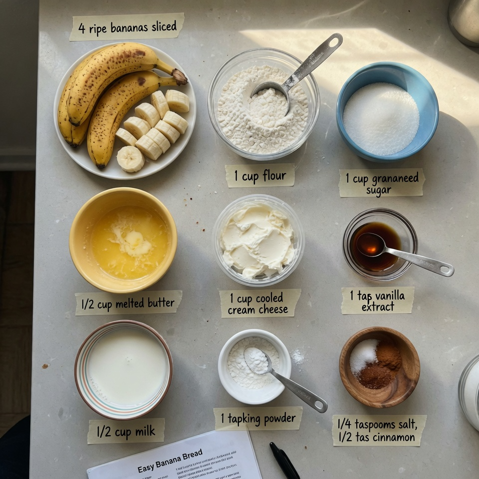 Banana Cream Cheese Cobbler