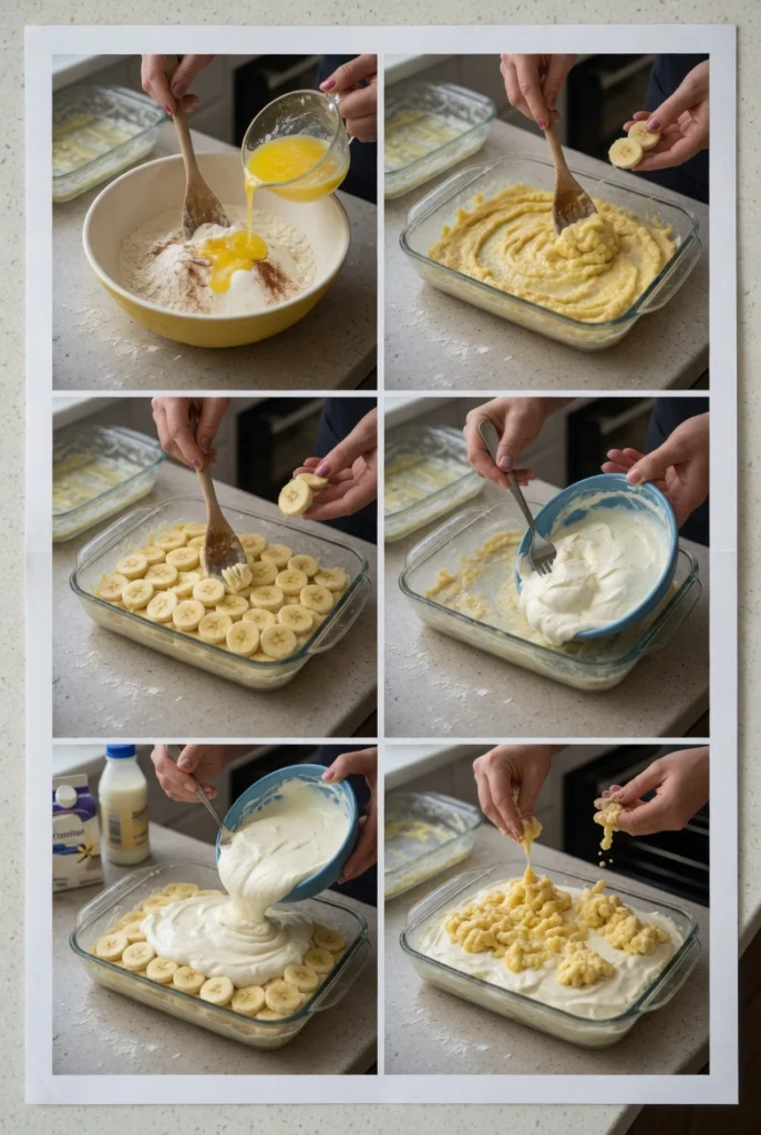 Banana Cream Cheese Cobbler