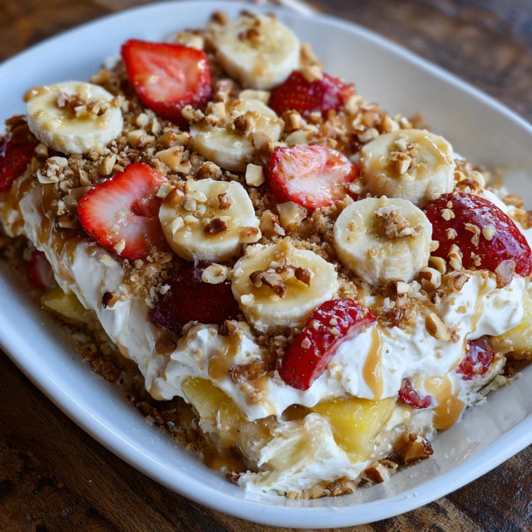 Banana Split Dump Cake