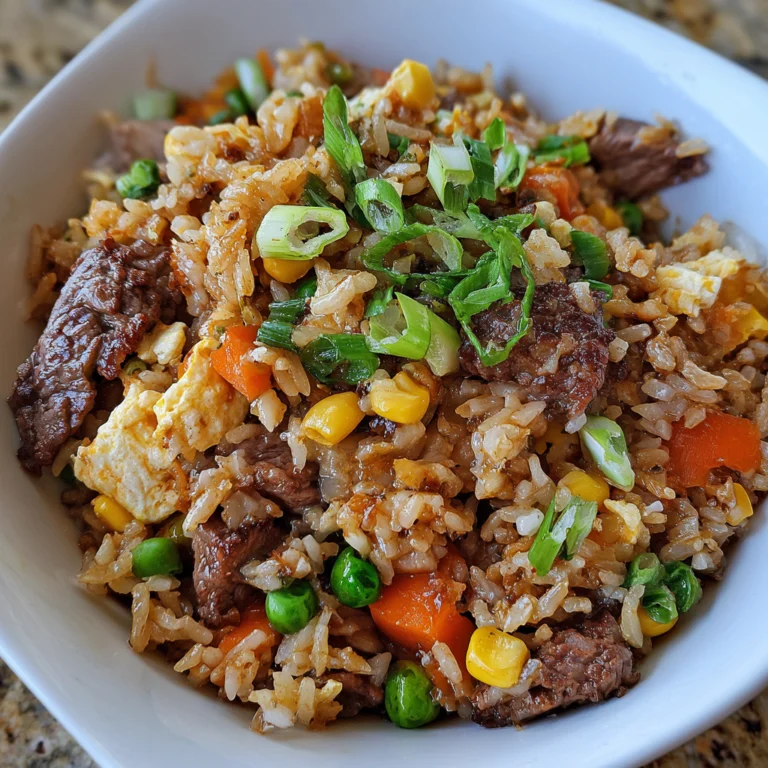 Beef Fried Rice Recipe