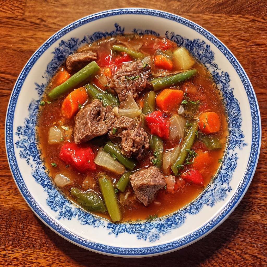 Beef Soup with Vegetables