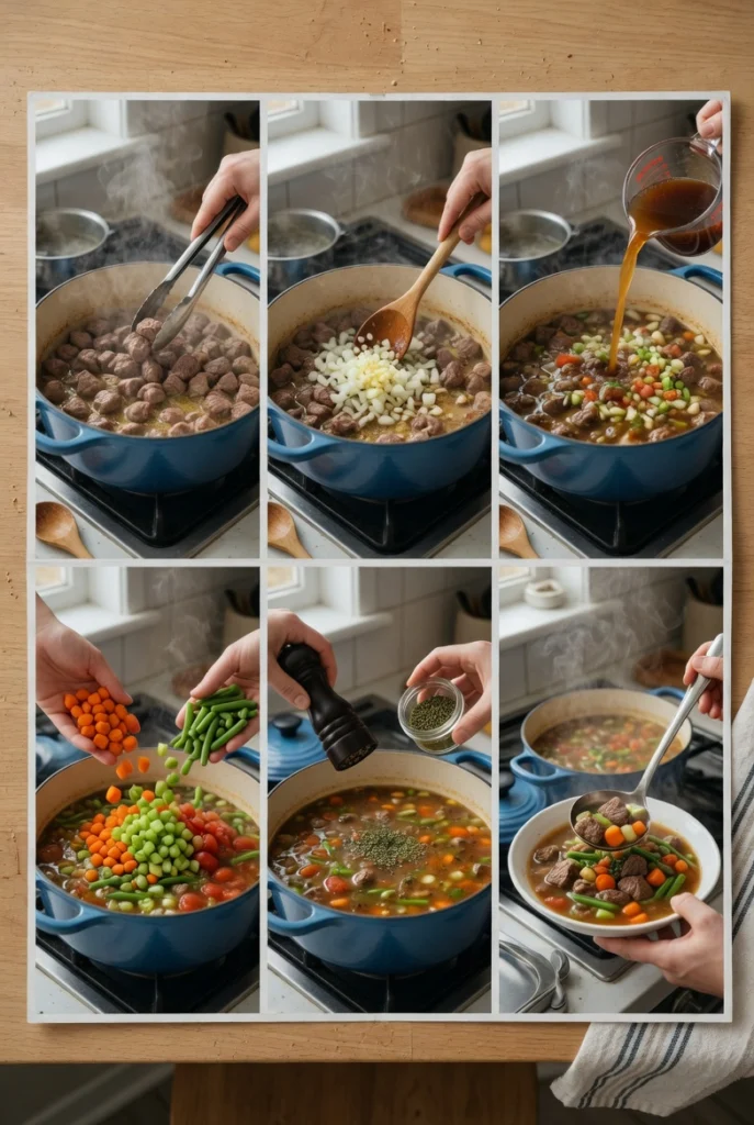 Beef Soup with Vegetables