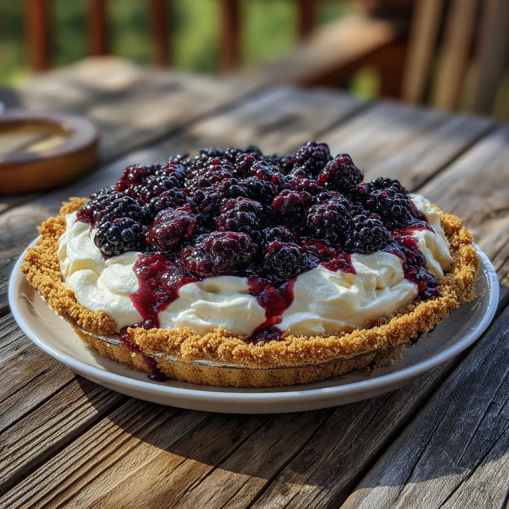 Blackberry Lemonade Pie: Easy Summer Dessert Recipe with Fresh Berries 9 Blackberry Lemonade Pie