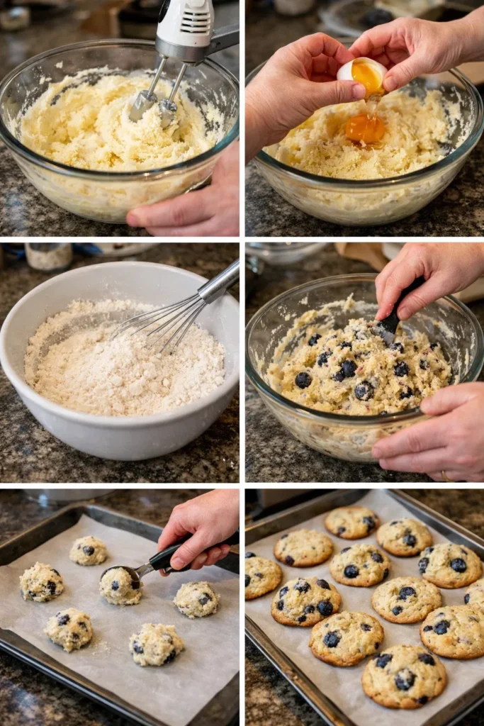 Blueberry Heaven Cookies