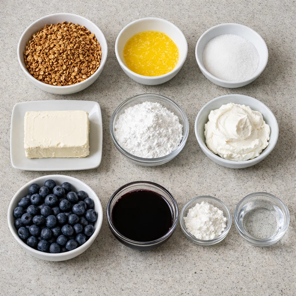 Blueberry Pretzel Salad Recipe – Easy No‑Bake Summer Dessert 7 Blueberry Pretzel Salad