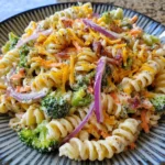 Broccoli Cheddar Pasta Salad