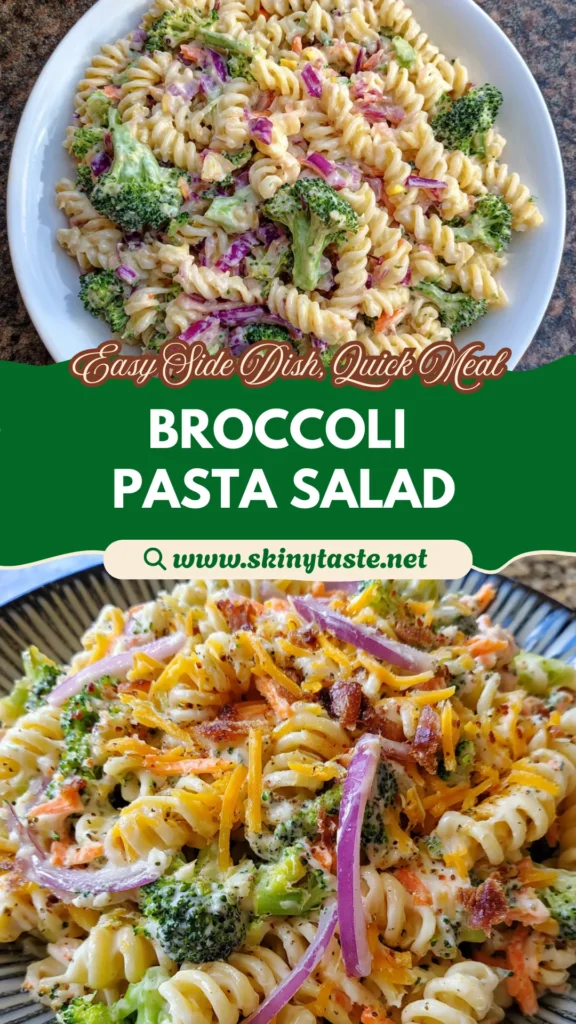 Broccoli Cheddar Pasta Salad – Easy, Creamy Side for Any Meal 10 Broccoli Cheddar Pasta Salad