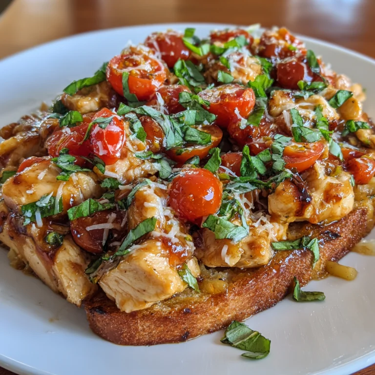 Bruschetta Chicken Pasta