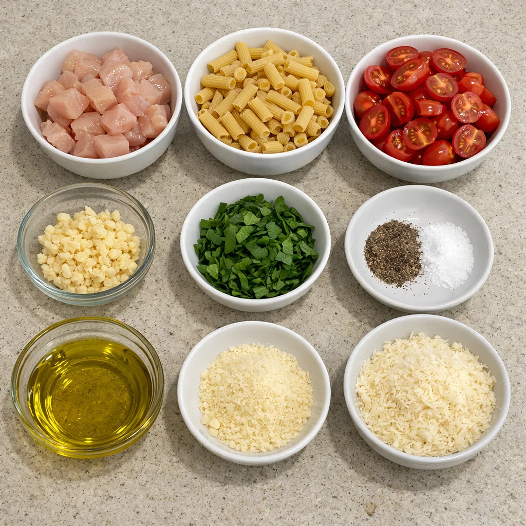 Bruschetta Chicken Pasta