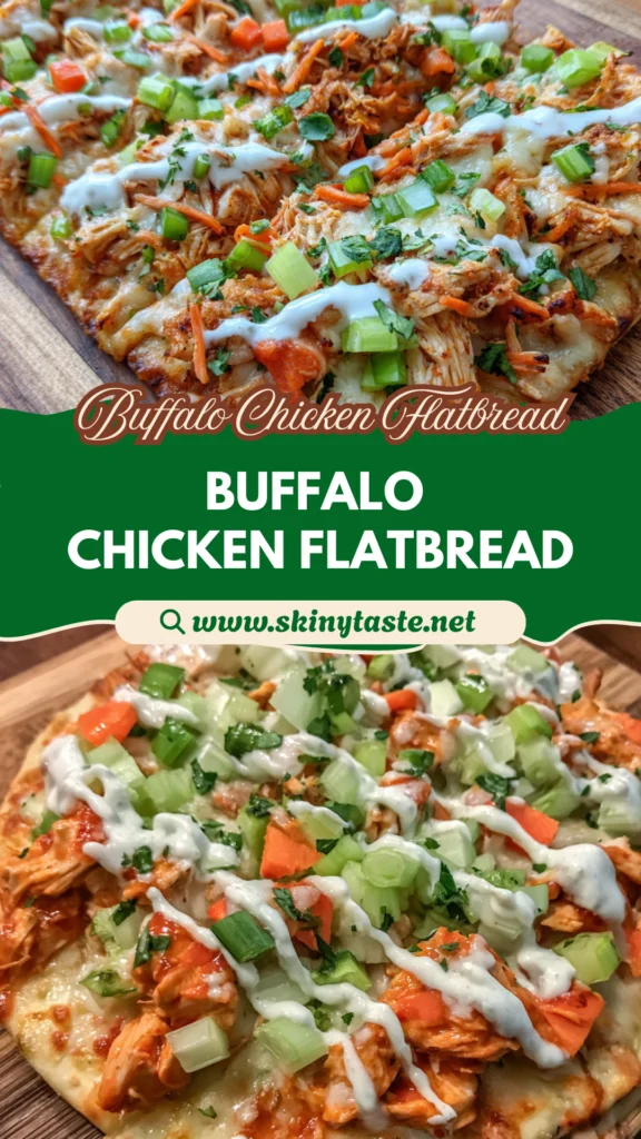 Buffalo Chicken Flatbread