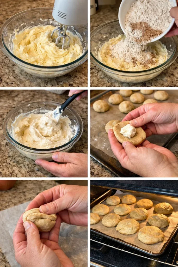 Cinnamon Roll Cheesecake Cookies