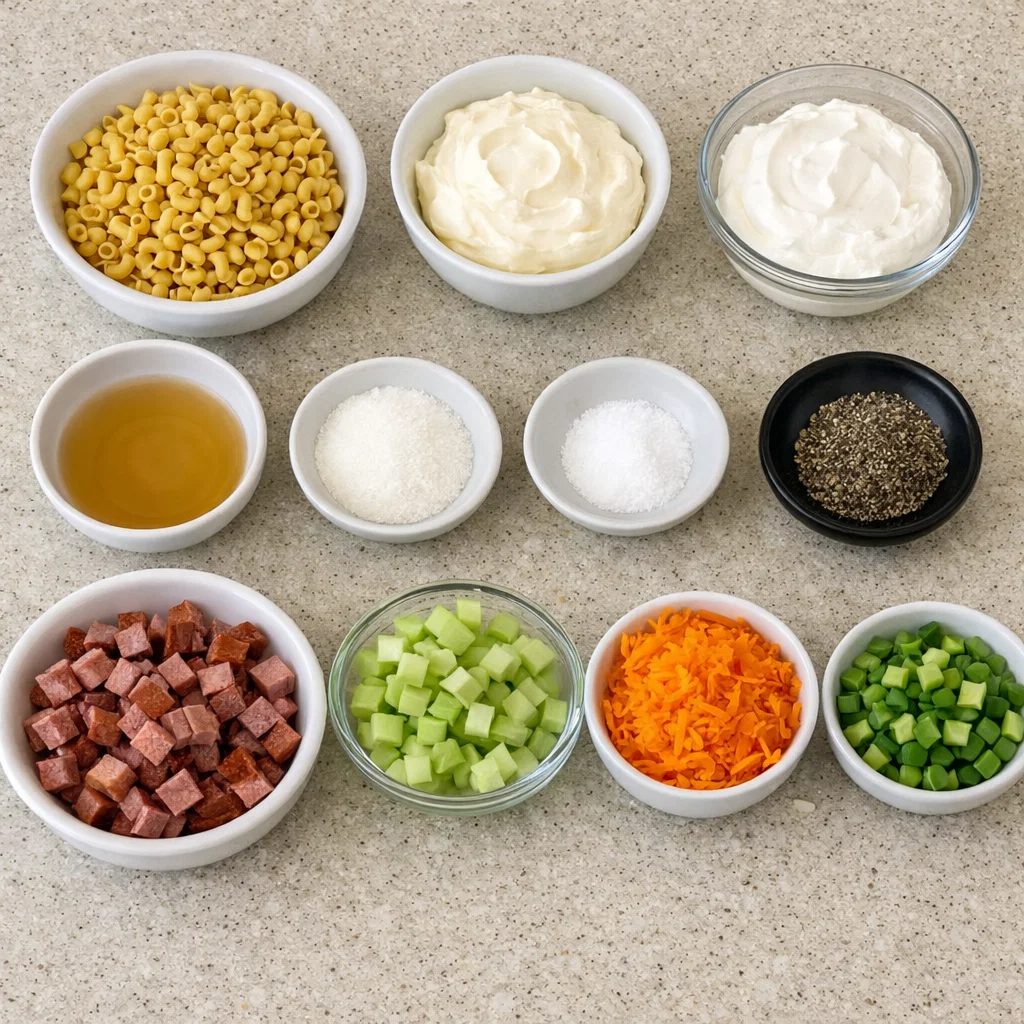 Classic Hawaiian Macaroni Salad