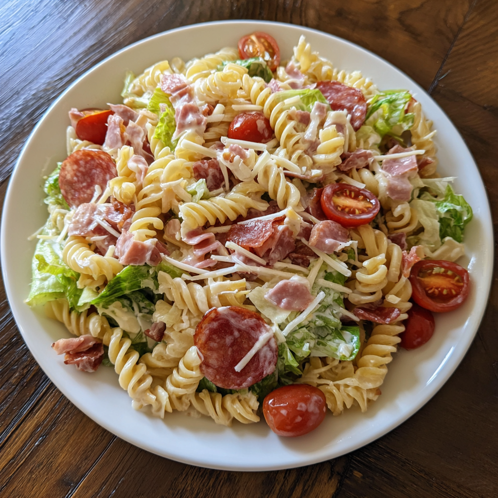 Club Sandwich Pasta Salad