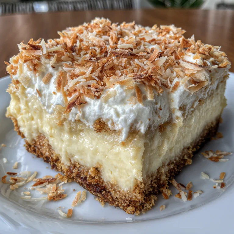 Coconut Cream Dream Bars