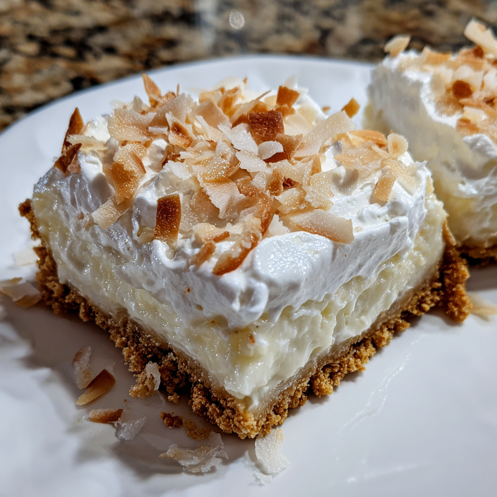 Coconut Cream Dream Bars