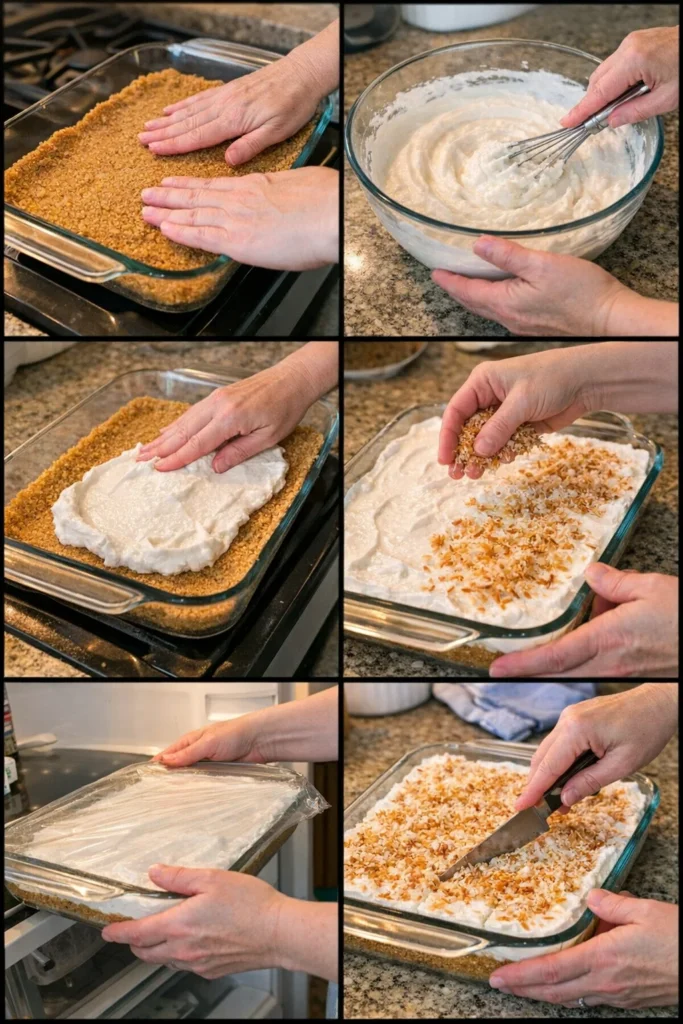 Coconut Cream Dream Bars