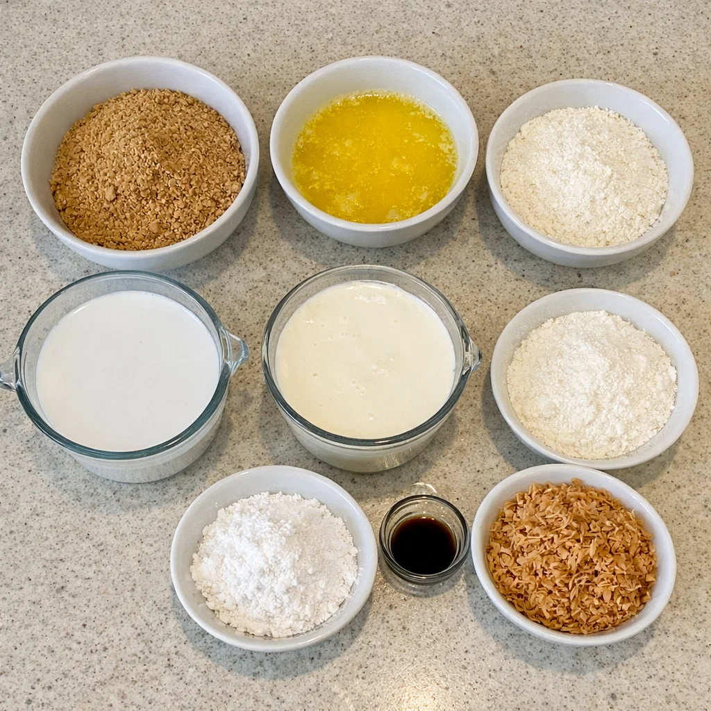 Coconut Cream Dream Bars