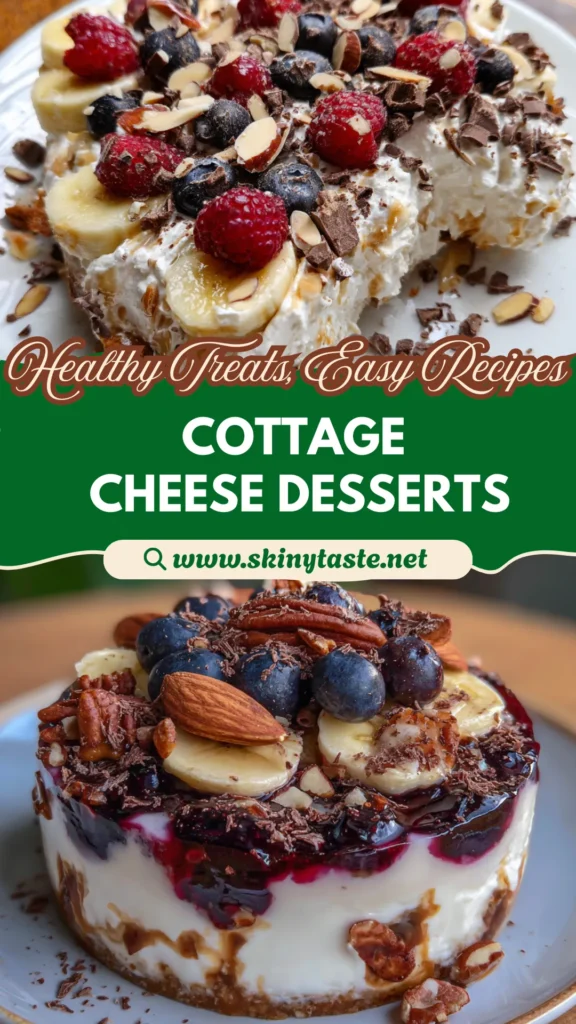 Cottage Cheese Dessert Recipes