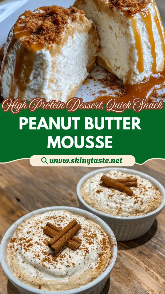 Cottage Cheese Peanut Butter Mousse