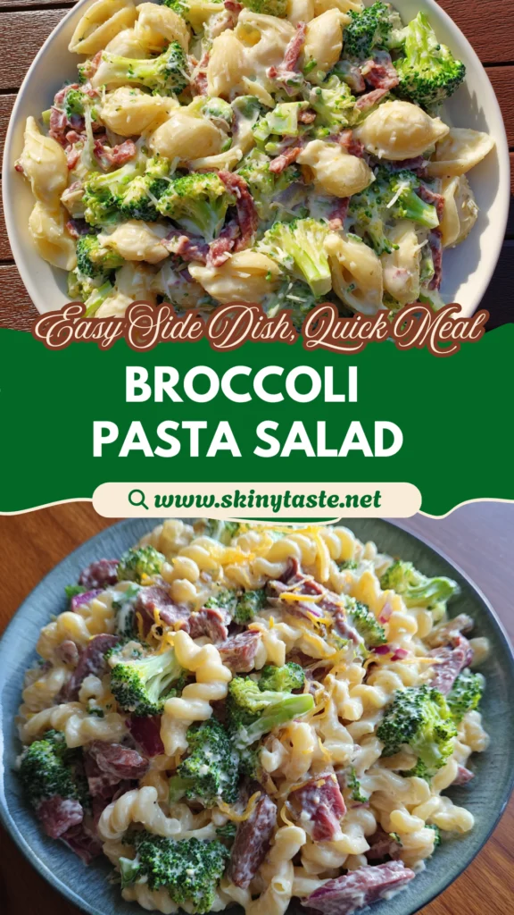 Creamy Broccoli Pasta Salad