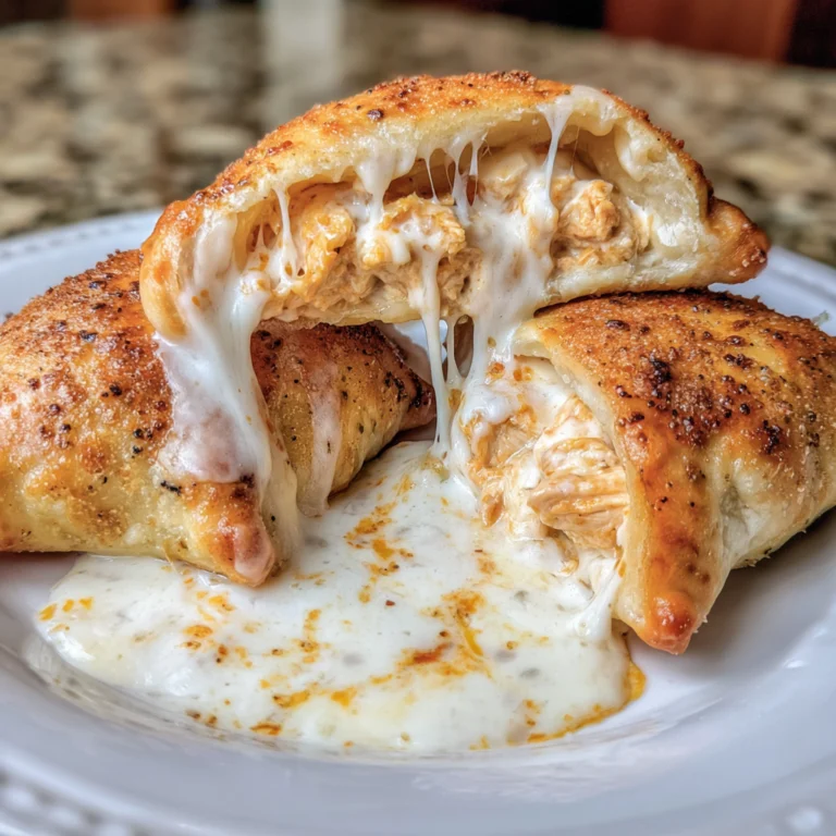 Creamy Chicken Pillows with Parmesan Sauce