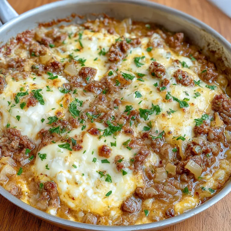Creamy Cottage Cheese Beef Skillet
