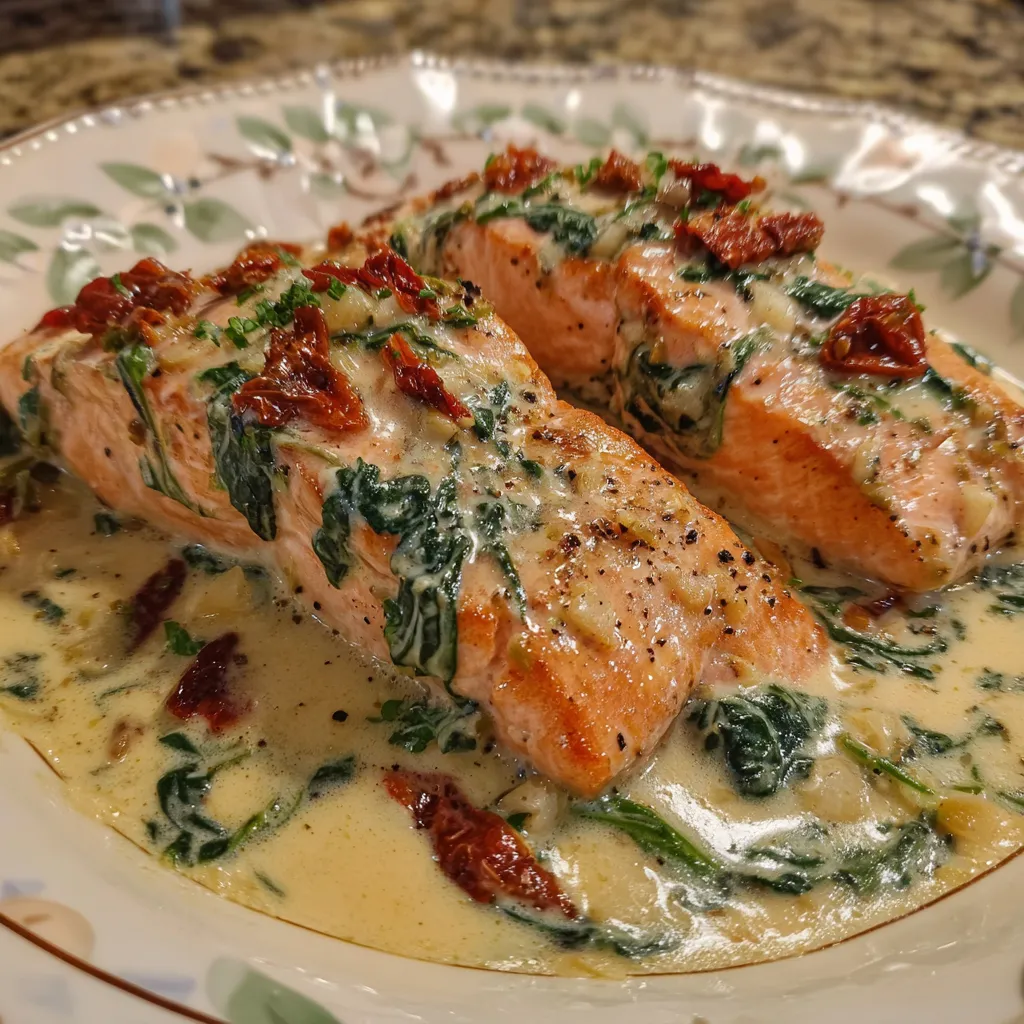 Creamy Garlic Butter Salmon