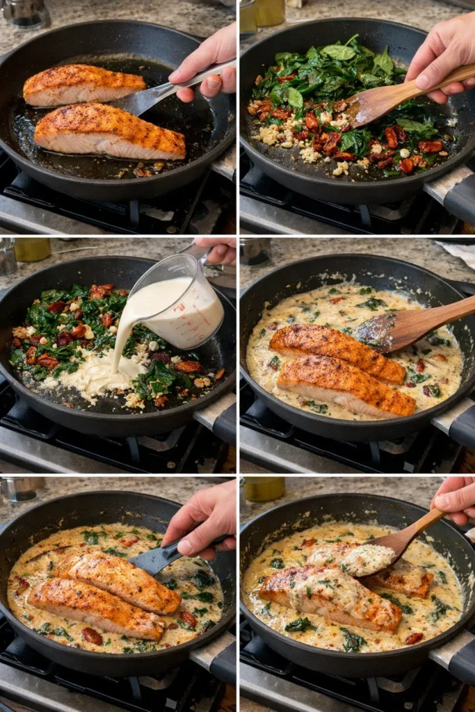 Creamy Garlic Butter Salmon