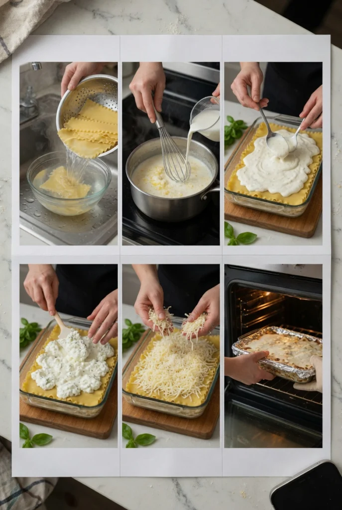 Creamy White Lasagna Delight
