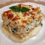 Creamy White Lasagna Delight