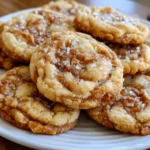 Crinkly Crackly Butter Toffee Sugar Cookies
