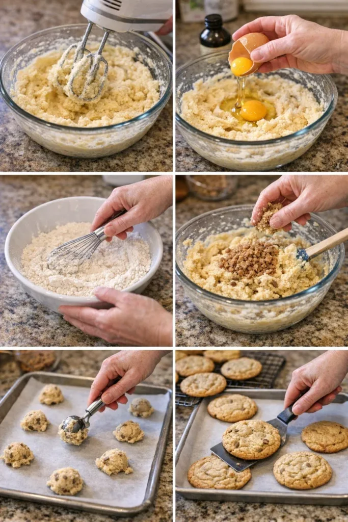 Crinkly Crackly Butter Toffee Sugar Cookies