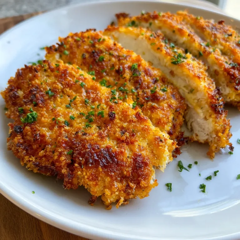 Crispy Baked Parmesan Chicken