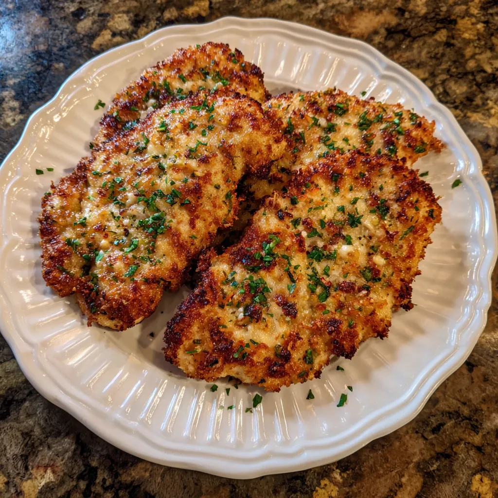 Crispy Baked Parmesan Chicken