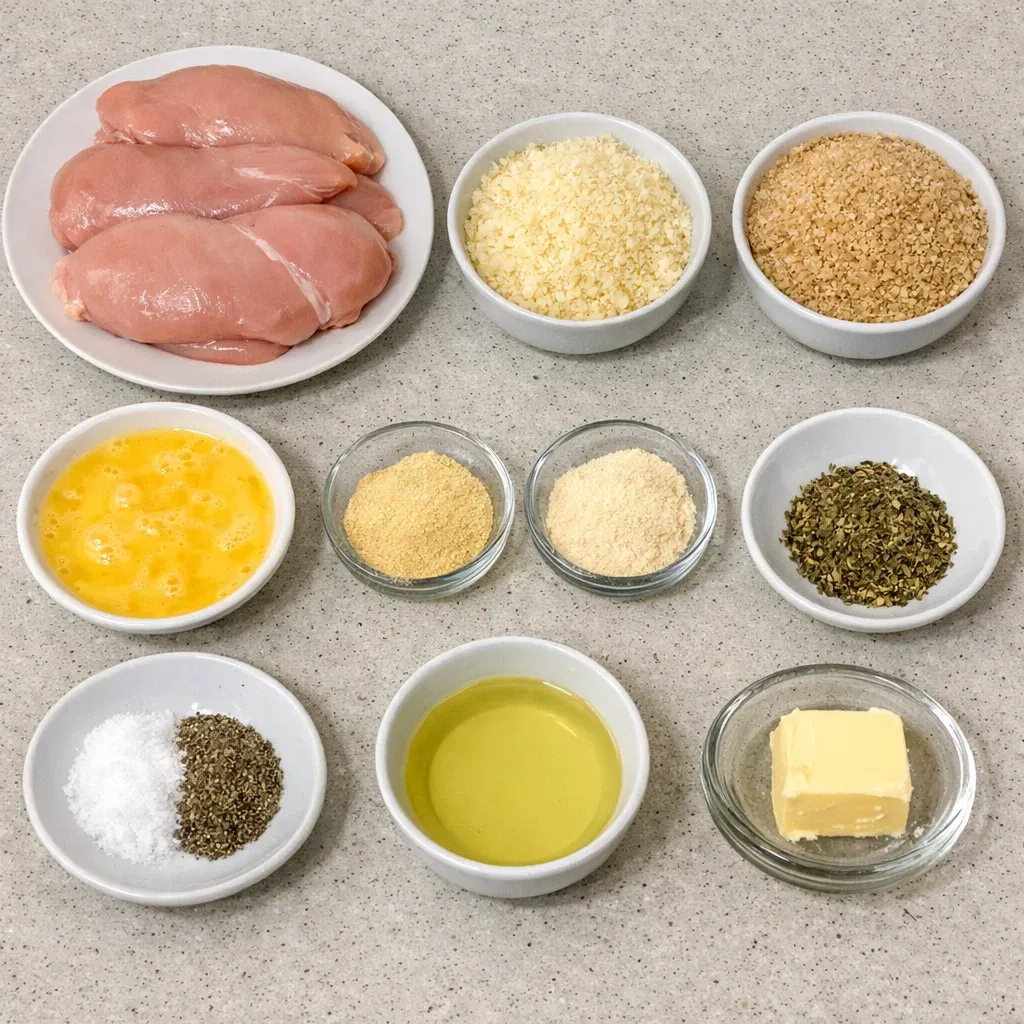 Crispy Baked Parmesan Chicken