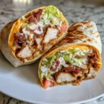 Crispy Chicken Smoked Beef Ranch Wrap