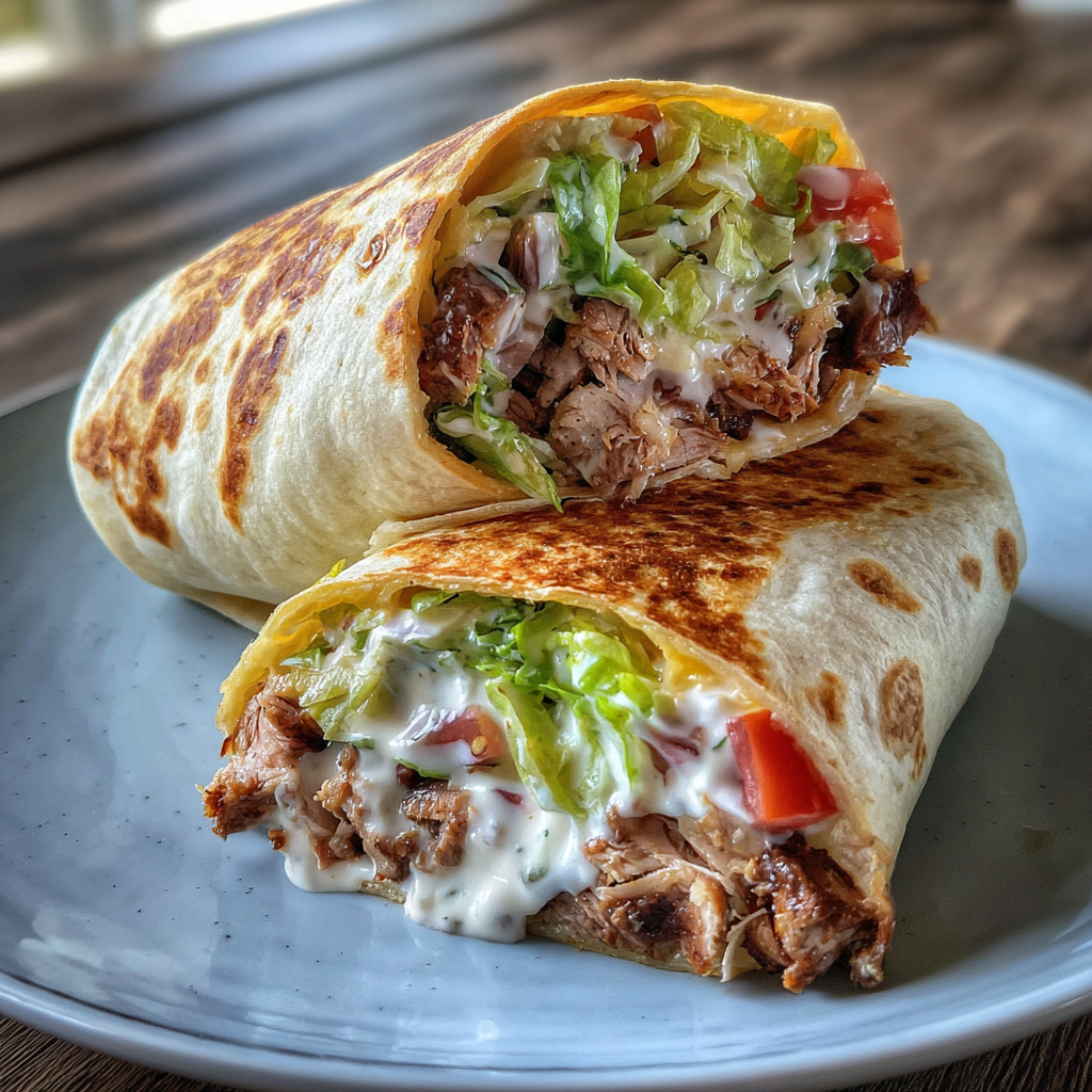 Crispy Chicken Smoked Beef Ranch Wrap – Easy Lunch Recipe for Days 9 Crispy Chicken Smoked Beef Ranch Wrap