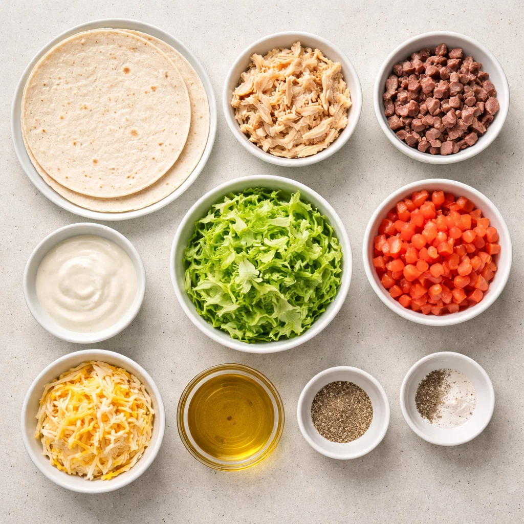 Crispy Chicken Smoked Beef Ranch Wrap – Easy Lunch Recipe for Days 7 Crispy Chicken Smoked Beef Ranch Wrap