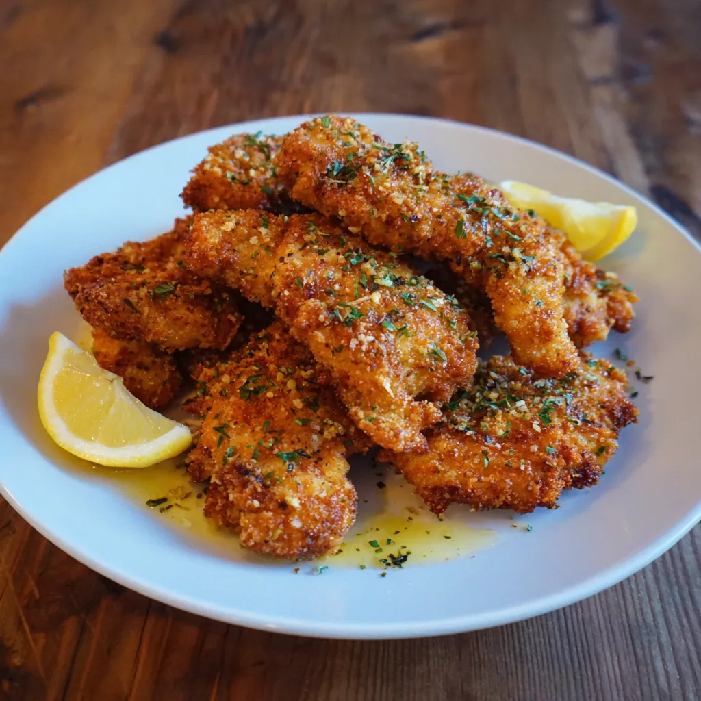 Crispy Greek Chicken Tenders
