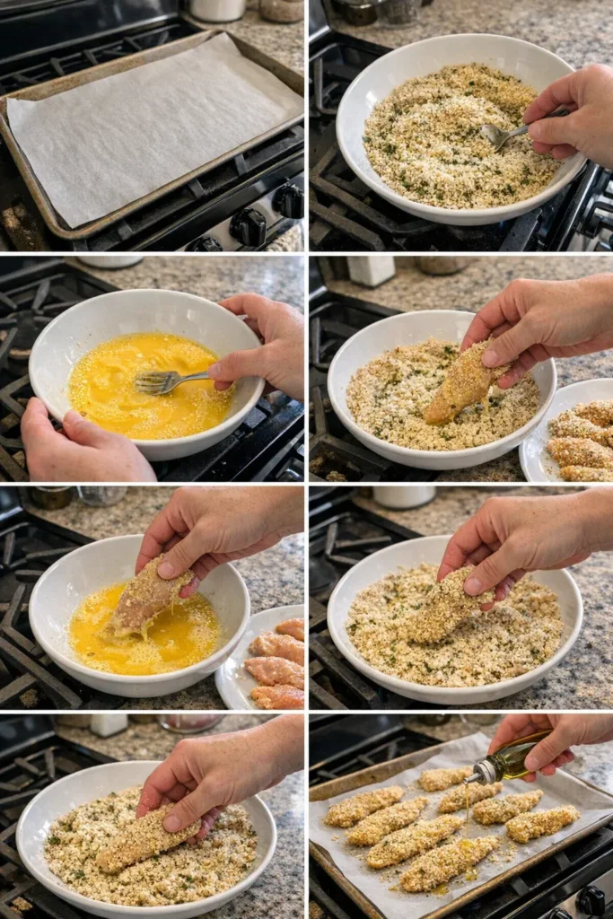 Crispy Greek Chicken Tenders