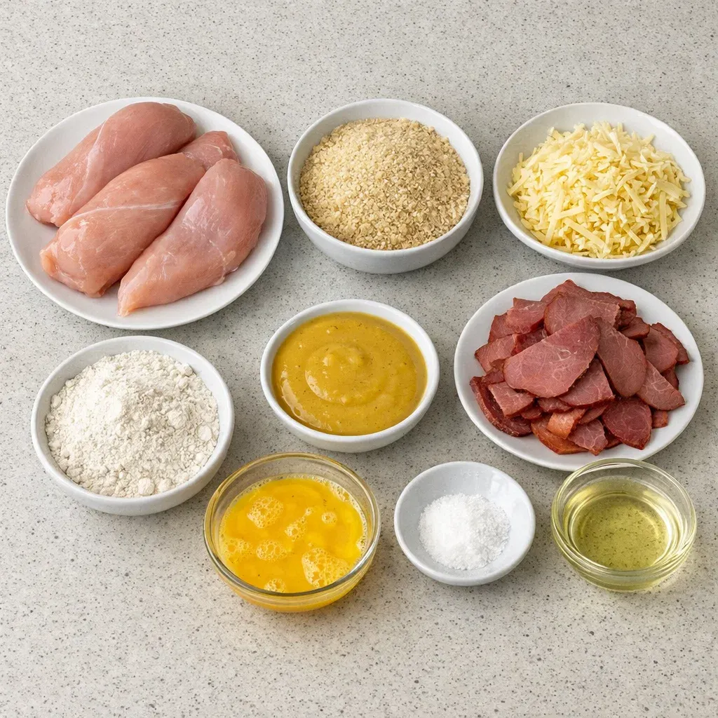 Crispy Malibu Chicken with Smoked Beef