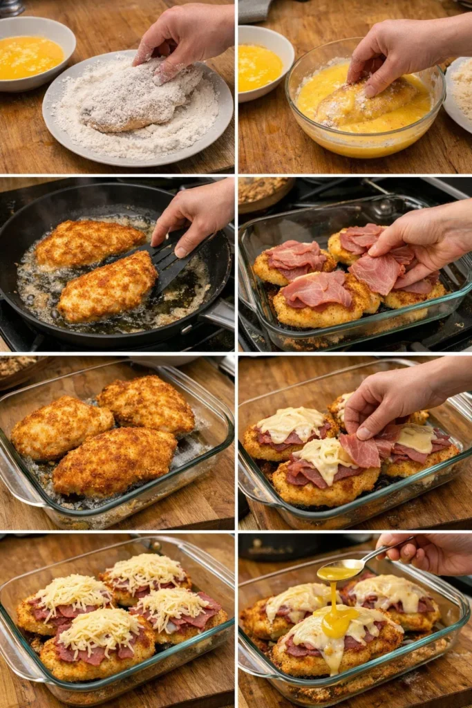 Crispy Malibu Chicken with Smoked Beef